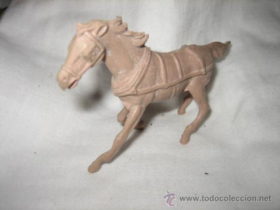 Figuras de goma y PVC: CABALLO DE    PLASTICO