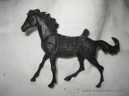 Figuras de goma y PVC: CABALLO DE    PLASTICO
