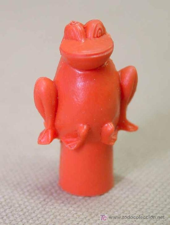Figuras de goma y PVC: PREMIUM CAPUCHON RANITA RANA PHOSKITOS RARO  80s