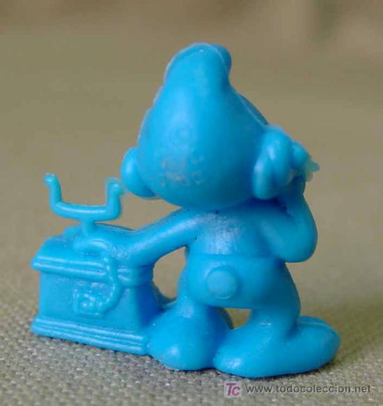 Figuras de goma y PVC: PREMIUM , PITUFO, SMURFS, TELEFONO - Foto 2