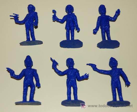 Figuras de goma y PVC: Thunderbirds - serie azul - Foto 1
