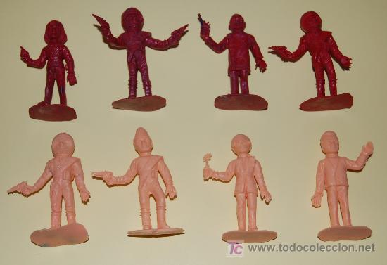 Figuras de goma y PVC: Thunderbirds - serie granate - marron - Foto 1