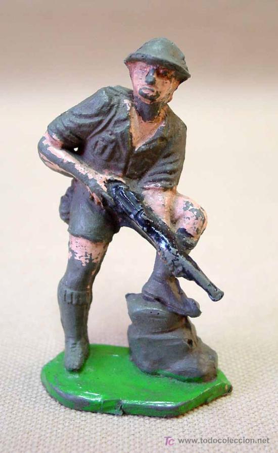 Figuras de Borracha e PVC: RARA FIGURA GOMA INGLES COMANSI PRIMERA EPOCA