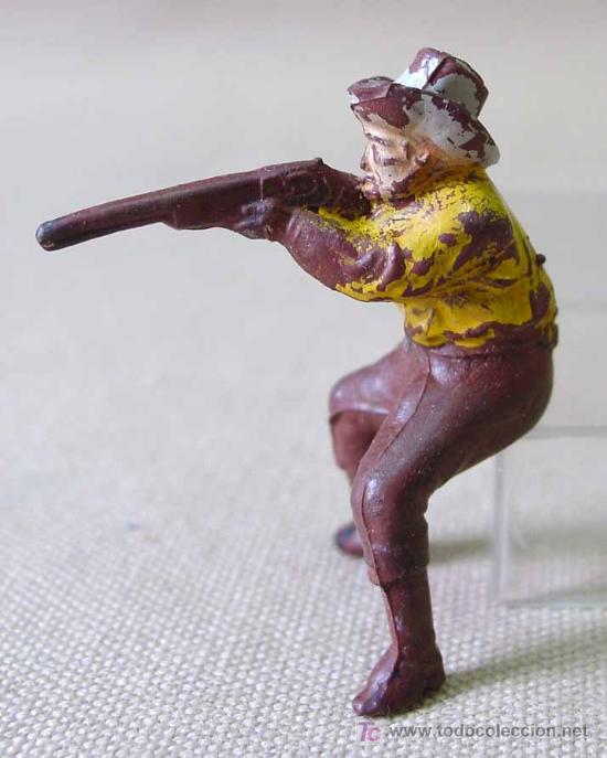 Rubber and PVC Figures: FIGURA GOMA, COW BOY VAQUERO, REAMSA