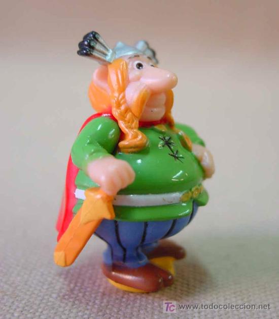 Figuras de goma Kinder: PREMIUM KINDER, , PERSONAJE ASTERIX - Foto 1