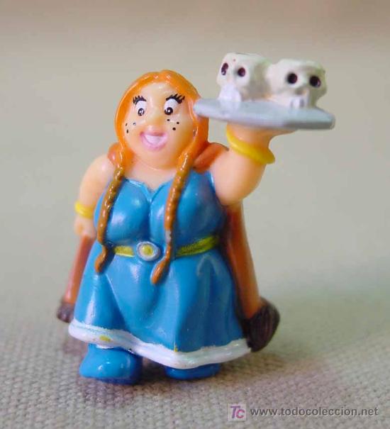 Figuras de Borracha e PVC: PREMIUM KINDER, , PERSONAJE ASTERIX