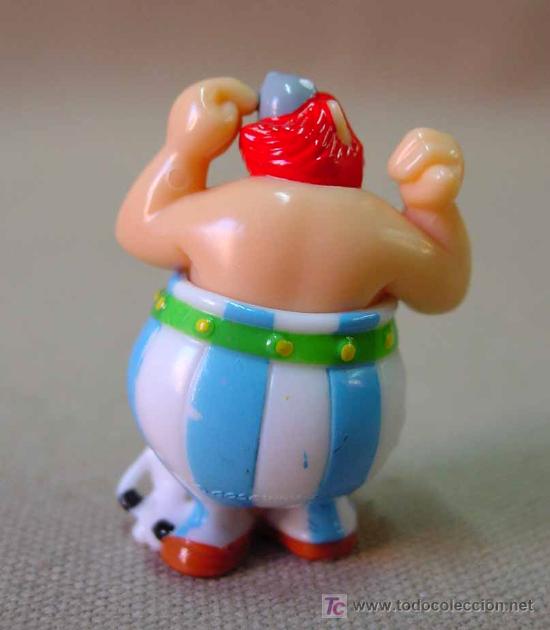 Figuras de goma Kinder: PREMIUM KINDER, , PERSONAJE ASTERIX - Foto 2
