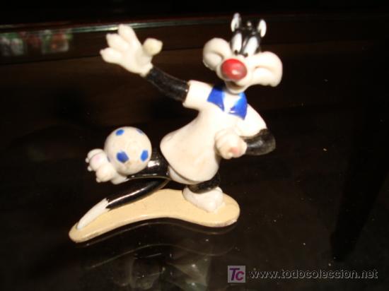 Figuras de goma y PVC: mu&ntilde;eco gato goma - Foto 1