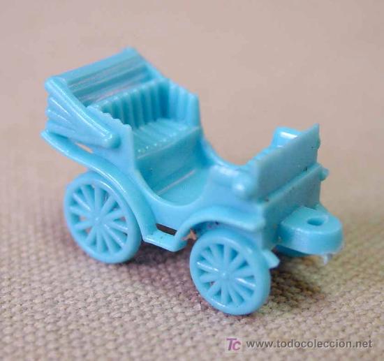 Figuras de Goma y PVC: PREMIUM 60s TIPO CONGUITOS, SERIE DE 14, AUTOMOVIL PEUGEOT 1895, VIS A VIS, , RARO