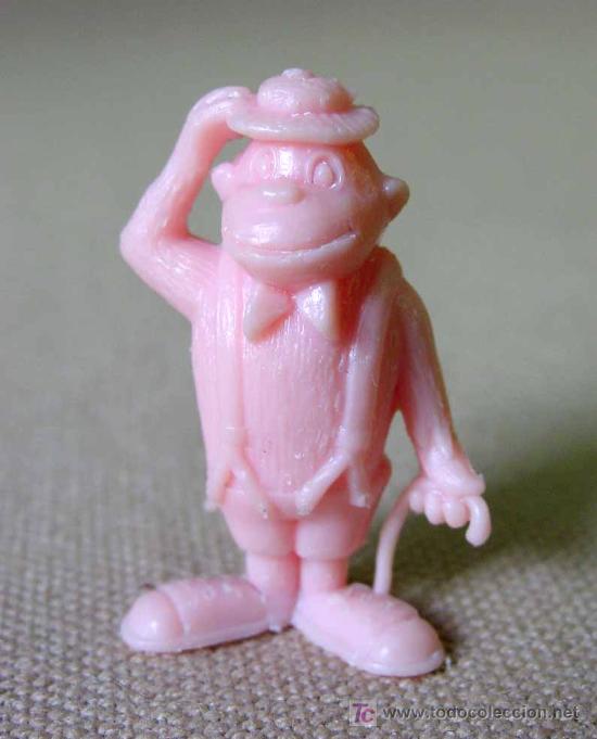 Figuras de goma y PVC: PREMIUM, SERIE HANNA BARBERA, GORILA MAGUILA,  60s