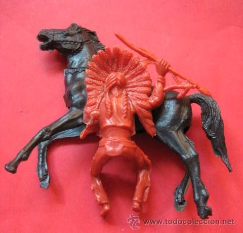 Figuras de goma y PVC: INDIO A CABALLO. ENVIO GRATIS&iexcl;&iexcl;&iexcl; - Foto 5