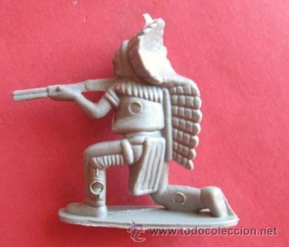 Figuras de goma y PVC: INDIO DE PLASTICO. - INDIOS Y VAQUEROS - ENVIO GRATIS&iexcl;&iexcl;&iexcl; - Foto 2
