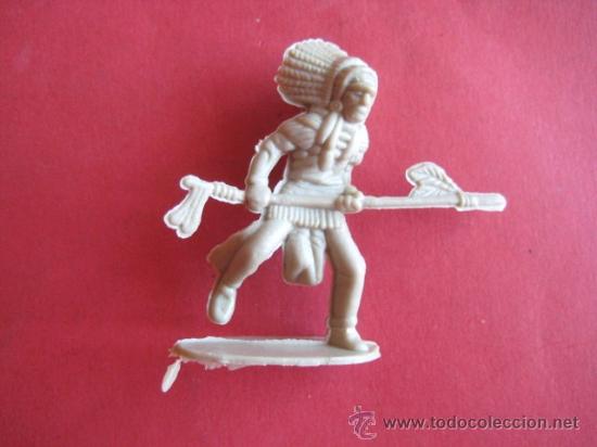 Figuras de goma y PVC: INDIO DE PLASTICO. - INDIOS Y VAQUEROS - ENVIO GRATIS&iexcl;&iexcl;&iexcl; - Foto 1