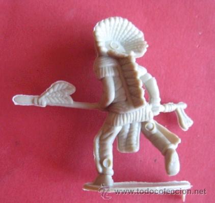 Figuras de goma y PVC: INDIO DE PLASTICO. - INDIOS Y VAQUEROS - ENVIO GRATIS&iexcl;&iexcl;&iexcl; - Foto 2