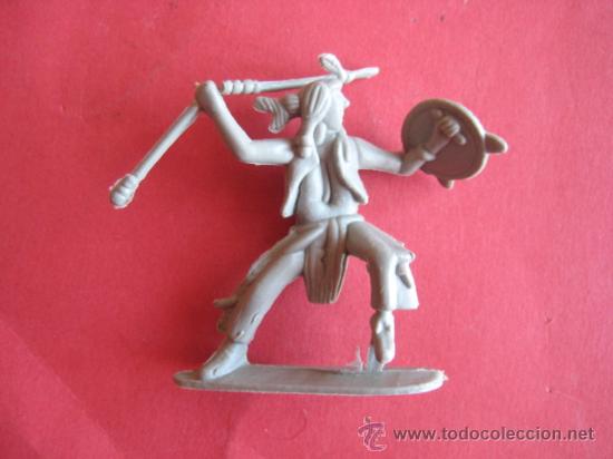 Figuras de goma y PVC: INDIO DE PLASTICO. - INDIOS Y VAQUEROS - ENVIO GRATIS&iexcl;&iexcl;&iexcl; - Foto 1