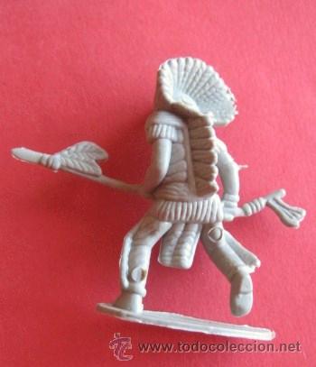 Figuras de goma y PVC: INDIO DE PLASTICO. - INDIOS Y VAQUEROS - ENVIO GRATIS&iexcl;&iexcl;&iexcl; - Foto 2