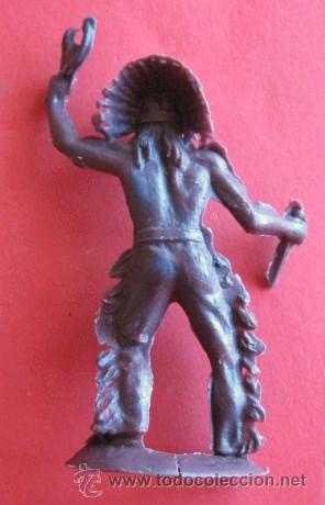Figuras de goma y PVC: INDIO DE PLASTICO. - INDIOS Y VAQUEROS - ENVIO GRATIS&iexcl;&iexcl;&iexcl; - Foto 2
