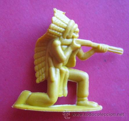 Figuras de goma y PVC: INDIO DE PLASTICO. - INDIOS Y VAQUEROS - ENVIO GRATIS&iexcl;&iexcl;&iexcl; - Foto 1