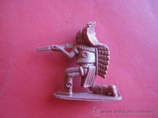 Figuras de goma y PVC: INDIO DE PLASTICO. - INDIOS Y VAQUEROS - ENVIO GRATIS&iexcl;&iexcl;&iexcl; - Foto 2
