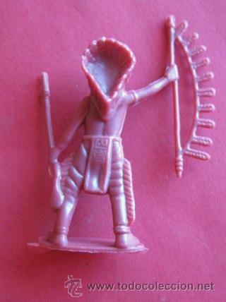 Figuras de goma y PVC: INDIO DE PLASTICO. - INDIOS Y VAQUEROS - ENVIO GRATIS&iexcl;&iexcl;&iexcl; - Foto 2