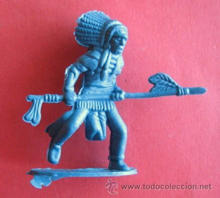 Figuras de goma y PVC: INDIO DE PLASTICO. - INDIOS Y VAQUEROS - ENVIO GRATIS&iexcl;&iexcl;&iexcl; - Foto 1