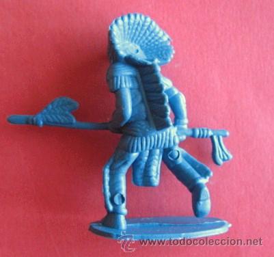 Figuras de goma y PVC: INDIO DE PLASTICO. - INDIOS Y VAQUEROS - ENVIO GRATIS&iexcl;&iexcl;&iexcl; - Foto 2