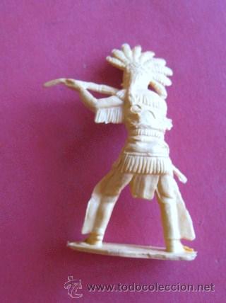 Figuras de goma y PVC: INDIO DE PLASTICO. - INDIOS Y VAQUEROS - ENVIO GRATIS&iexcl;&iexcl;&iexcl; - Foto 2