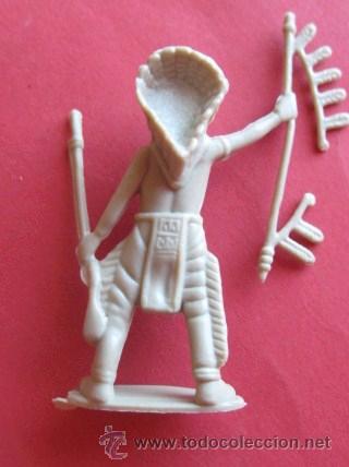 Figuras de goma y PVC: INDIO DE PLASTICO. - INDIOS Y VAQUEROS - ENVIO GRATIS&iexcl;&iexcl;&iexcl; - Foto 2