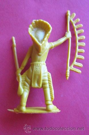 Figuras de goma y PVC: INDIO DE PLASTICO. - INDIOS Y VAQUEROS - ENVIO GRATIS&iexcl;&iexcl;&iexcl; - Foto 2