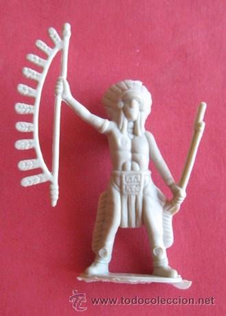 Figuras de goma y PVC: INDIO DE PLASTICO. - INDIOS Y VAQUEROS - ENVIO GRATIS&iexcl;&iexcl;&iexcl; - Foto 1