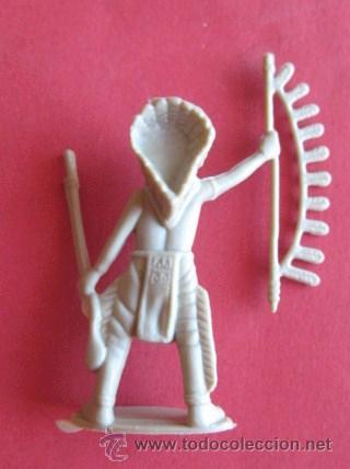 Figuras de goma y PVC: INDIO DE PLASTICO. - INDIOS Y VAQUEROS - ENVIO GRATIS&iexcl;&iexcl;&iexcl; - Foto 2
