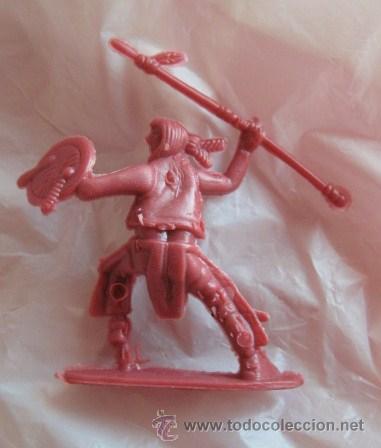 Figuras de goma y PVC: INDIO DE PLASTICO. - INDIOS Y VAQUEROS - ENVIO GRATIS&iexcl;&iexcl;&iexcl; - Foto 2