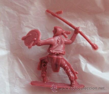 Figuras de goma y PVC: INDIO DE PLASTICO. - INDIOS Y VAQUEROS - ENVIO GRATIS&iexcl;&iexcl;&iexcl; - Foto 2