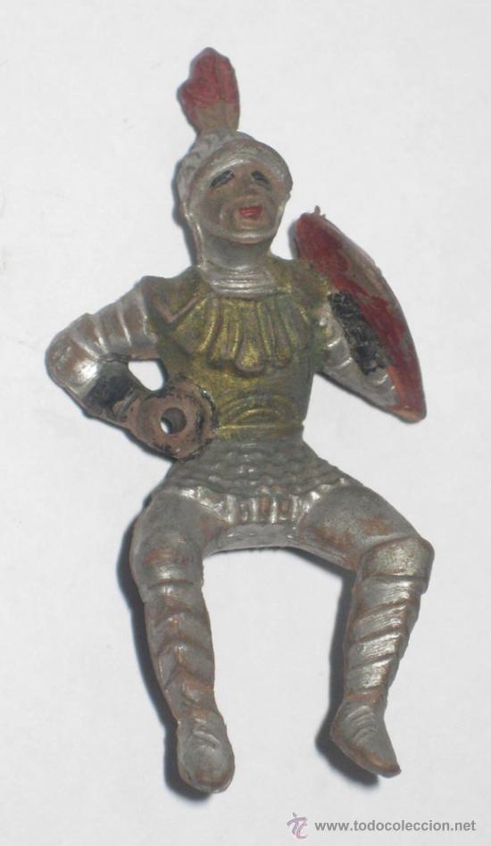 Figuras de Borracha e PVC: ANTIGUO SOLDADO MEDIEVAL DE GOMA -