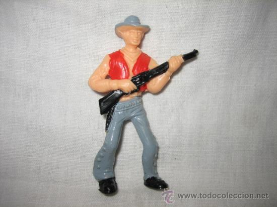 Figuras de goma y PVC: VAQUERO  DE LA CASA COMANSI - Foto 1