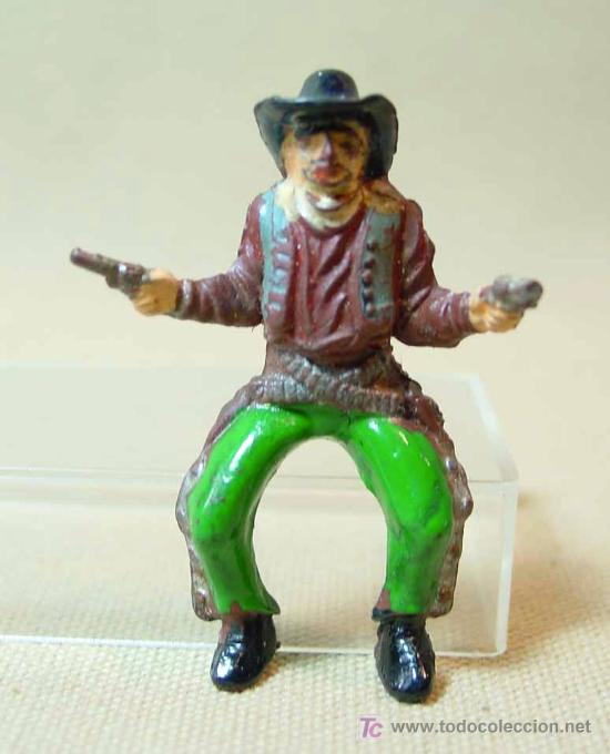 Rubber and PVC Figures: FIGURA DE GOMA, COW BOY VAQUERO, REAMSA, , 1950s
