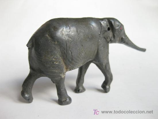 Figuras de goma y PVC: ELEFANTE DE GOMA DEL CIRCO PECH - Foto 2
