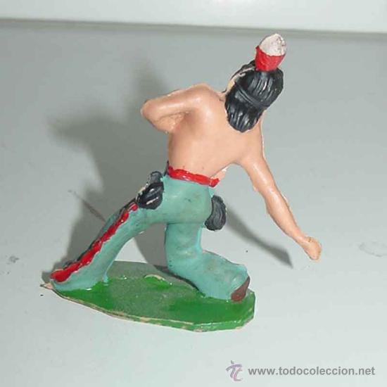 Figuras de goma y PVC: FIGURA DE INDIO  - TAL Y - Foto 2
