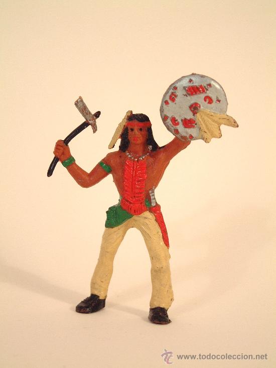 Figuras de goma y PVC: INDIO REF.302 - Foto 1