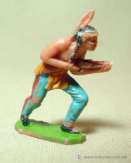 Figuras de goma y PVC: FIGURA PLASTICO, INDIO, JECSAN, , - Foto 1