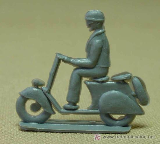 Figuras de goma y PVC: PREMIUM, SCOOTER, VESPA, LAMBRETA, FIGURA DE PLASTICO, 60s,