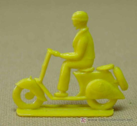 Figuras de goma y PVC: PREMIUM, SCOOTER, VESPA, LAMBRETA, FIGURA DE PLASTICO, 60s,