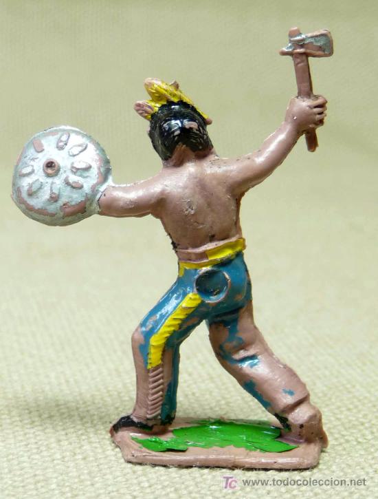 Figuras de goma y PVC: FIGURA DE PLASTICO, INDIO, MINI OESTE, MINI COMANSI, COMANSI, 1970s - Foto 2