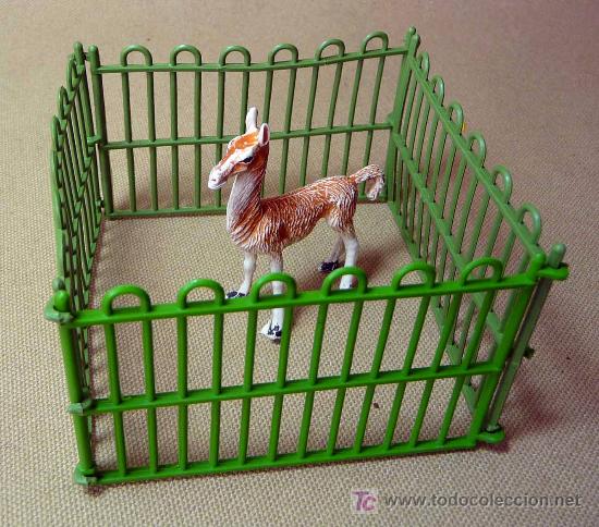 Figuras de goma y PVC: COMPLEMENTO FIGURAS DE PLASTICO, JAULA, ZOO DE COMANSI, 1970s, - Foto 1