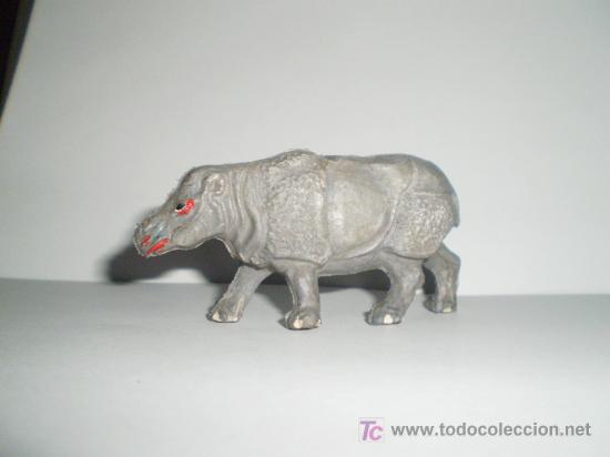 Figuras de goma y PVC: Rinoceronte Pech. Goma - Foto 2