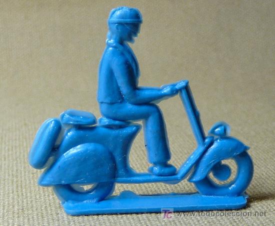 Figuras de goma y PVC: PREMIUM, SCOOTER, VESPA, LAMBRETA, FIGURA DE PLASTICO, 60S,