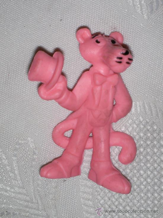 Figuras de Borracha e PVC: MU&Ntilde;ECO ANTIGUO DE GOMA P&Agrave;NTERA ROSA - ENVIO GRATIS A ESPA&Ntilde;A