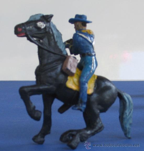 Figuras de Goma y PVC: Soldado del 7º de caballería de caballeria de la marca Aster - Foto 2 - 26612040