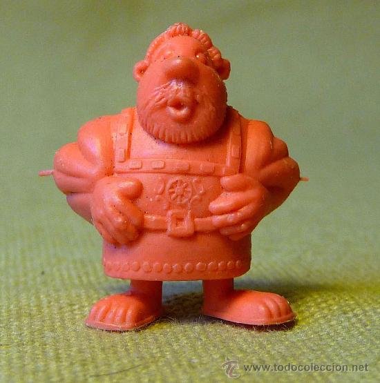 Figuras de goma y PVC: PREMIUM CHICLES DUNKIN, SERIE ASTERIX, DARGAUD - Foto 1