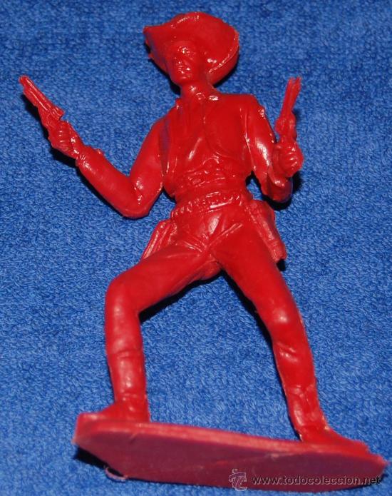 Figuras de goma y PVC: Cowboy con pistolas - Pipero - Comansi - Foto 1